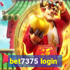 bet7375 login